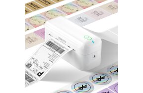 MUNBYN RW402B BLUETOOTH THERMAL LABEL PRINTER WHITE